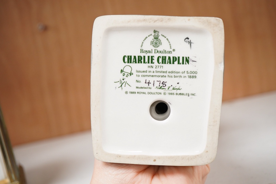 A limited edition Royal Doulton Charlie Chaplin figure, HN 2771, 4175/5000